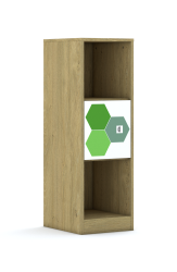 Regał Blox Hex Green 40 3P 1F1