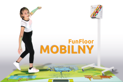 Podłoga interaktywna - multimedialna FunFlor Mobilny