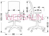 Krzesło KOBRA - 8922B  - 2