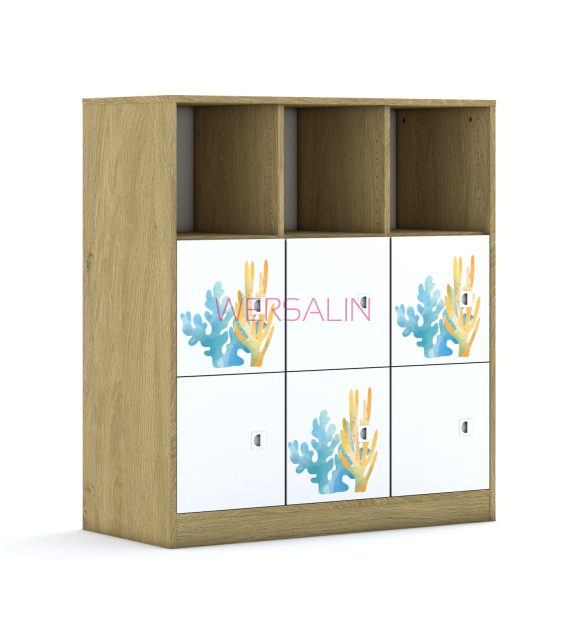 Regał Blox Ocean 110 3PP 6F1