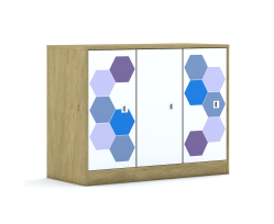 Szafa Blox Hex Violet Blue 110 2PP 3F2