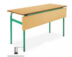 Biurko BARTEK z osłoną