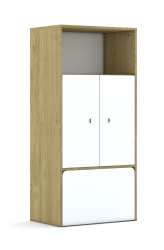 Regał Blox Base 70 4P 2F2 z skrzynią