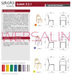 Krzesło BOLEK nr 1, 2, 3 - 4