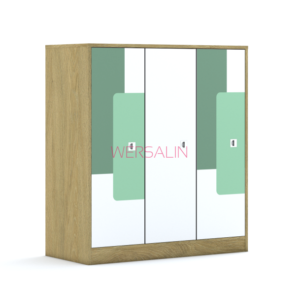 Szafa Blox Pastel 110 3PP 3F3