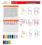 Krzesło ŻAK PLUS nr  2,3,4 - 6