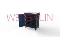 Szafa wózek na laptopy 16 schowkowa - 9