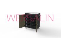 Szafa wózek na laptopy 16 schowkowa - 12