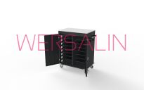 Szafa wózek na laptopy 16 schowkowa - 14