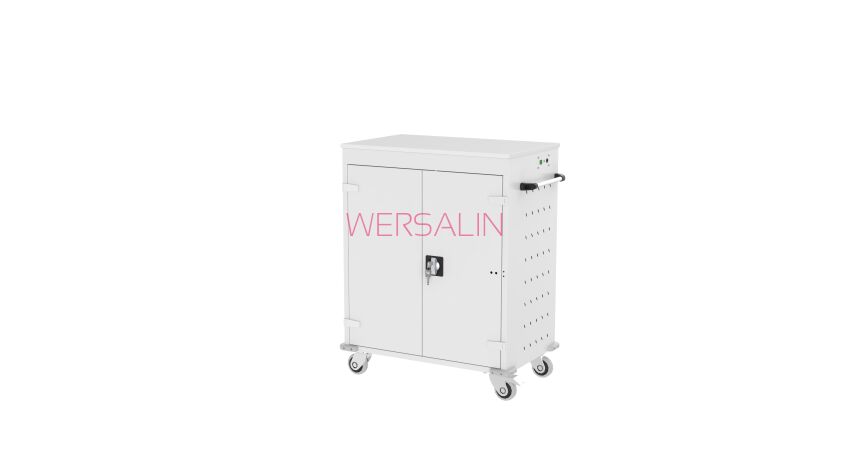 Szafa wózek na laptopy 16 schowkowa