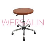 Taboret laboratoryjny siedzisko z płyty laminowanej - 4