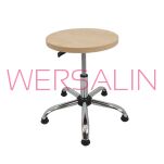 Taboret laboratoryjny siedzisko z płyty laminowanej - 5