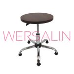 Taboret laboratoryjny siedzisko z płyty laminowanej - 7