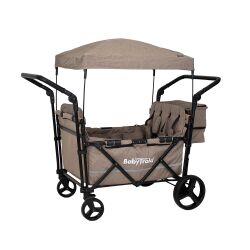 Wózek Baby Trold  4-os. piaskowy