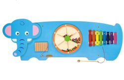 VIGA Sensoryczna tablica manipulacyjna - Słoń