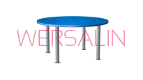 Stół BAMBINO blat  okragły fi 100 - 2