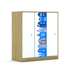 Szafa Blox Houses 110 3PP 3F3