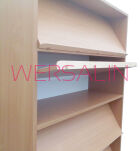 Regał na czasopisma z uchylmi półkami 180x90x38 - 2