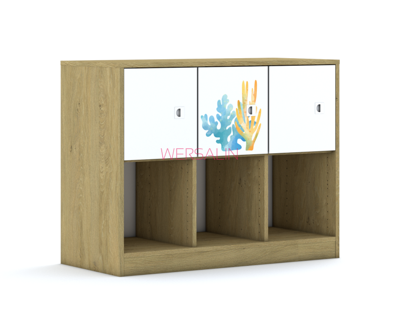 Regał Blox Ocean 110 2PP 3F1