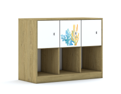 Regał Blox Ocean 110 2PP 3F1