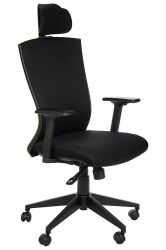 Krzesło HUGO-0004F Czarny