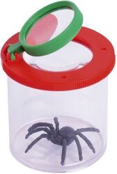 Pojemniki do obserwacji owadów - podwójna lupa