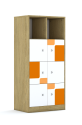 Regał Blox Pastel 70 4PP 6F1