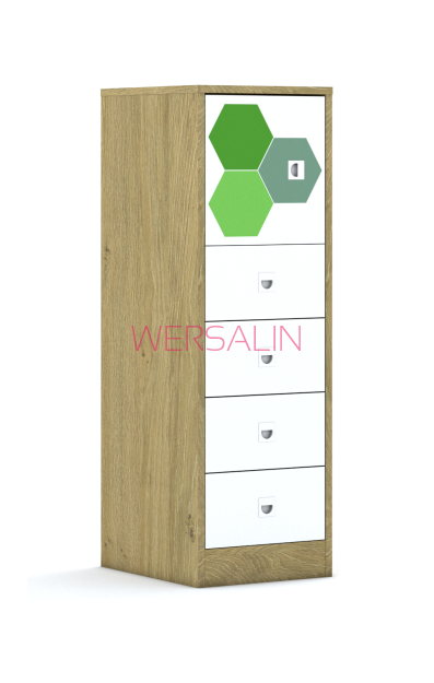 Szafa Blox Hex Green 40 3P 1F1 4S