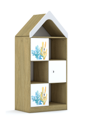 Regał Blox Ocean 70 3PP 3F1 z daszkiem