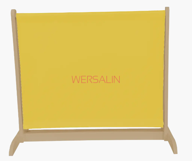 Parawan niski żółty