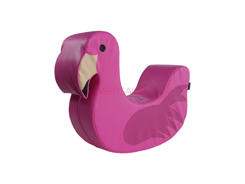 Piankowy bujak ptak flaming