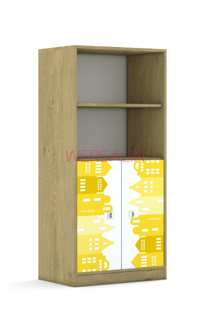 Regał Blox Houses 70 4P 2F2