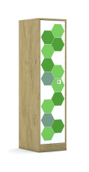 Szafa Blox Hex Green 40 4P 1F4