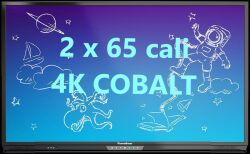 Zestaw 2x Monitor Interaktywny 65" 4K Promethean COBALT WARIANT XL