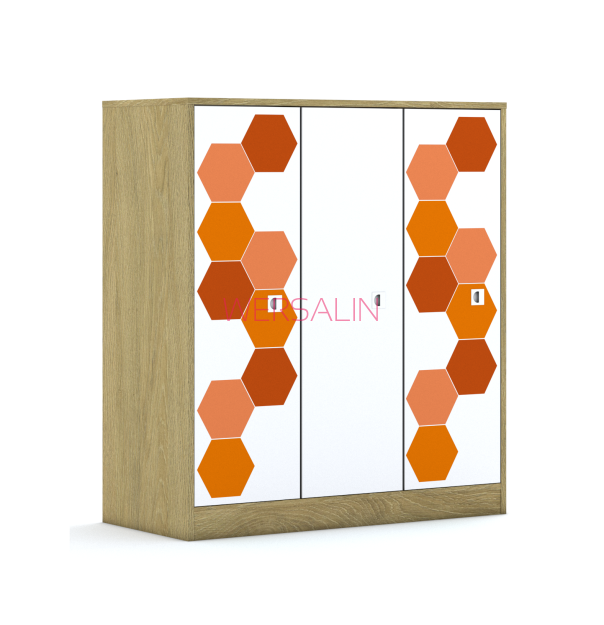 Szafa Blox Hex Red 110 3PP 3F3