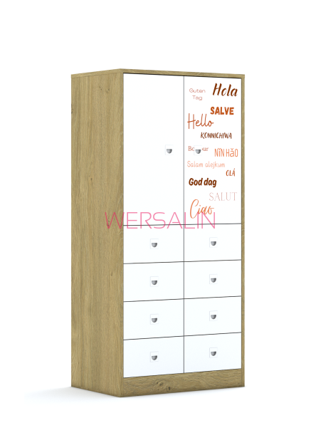 Szafa Blox Hello 70 4PP 2F2 8SB