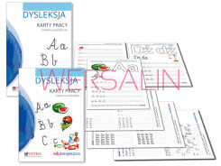 Dysleksja – karty pracy