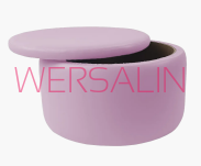 Pufa śr. 80cm otwierana duża wys. 45 cm - 3