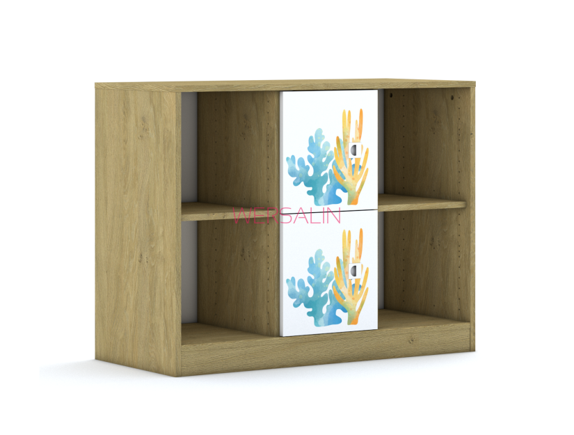 Regał Blox Ocean 110 2PP 2F1