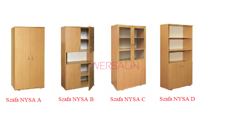 Zestaw Szaf NYSA A1,B1,C1,D1