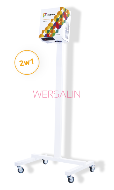 Podłoga interaktywna - multimedialna FunFlor Mobilny Premium 2w1