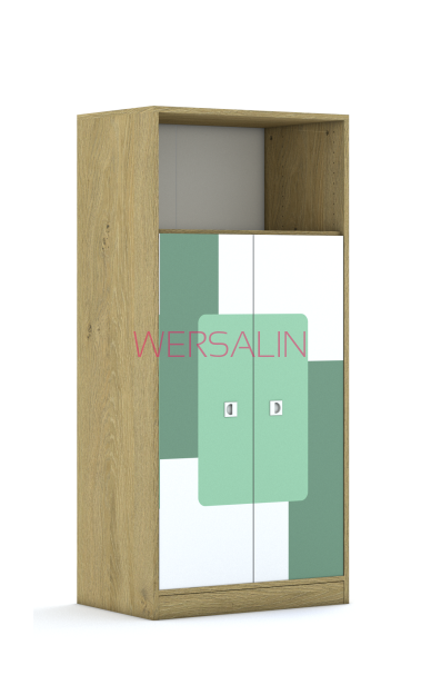 Regał Blox Pastel 70 4P 2F3