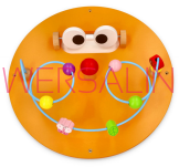 VIGA Sensoryczna tablica manipulacyjna - Gąsienica - 2