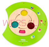 VIGA Sensoryczna tablica manipulacyjna - Gąsienica - 8