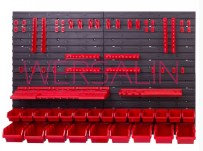 Tablica warsztatowa 115x78 cm z uchwytami i 14 kuwetami - 2