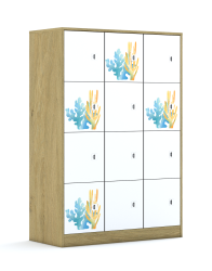 Szafa Blox Ocean 110 4PP 12F1