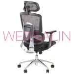 Krzesło obrotowe ErgoNew A1 - czarny - 4