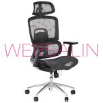 Krzesło obrotowe ErgoNew A1 - czarny - 2