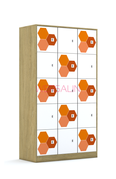 Szafa Blox Hex Red 110 5PP 15F1