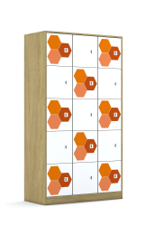 Szafa Blox Hex Red 110 5PP 15F1